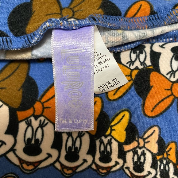 Disney Lularoe Legging SZ: Tall & Curvy - Picture 2 of 4